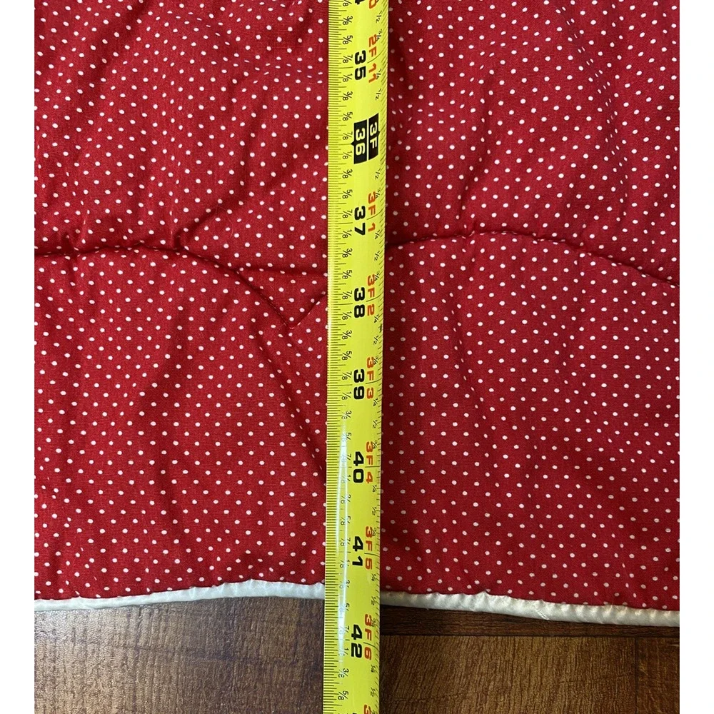 Saks Fifth Avenue Vintage Baby Boutique Blanket Polka Dot Train Cozy Comfort